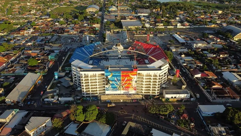 Bumbódromo de Parintins é entregue revitalizado para Festival 2023 - Fotos: Alex Pazuello