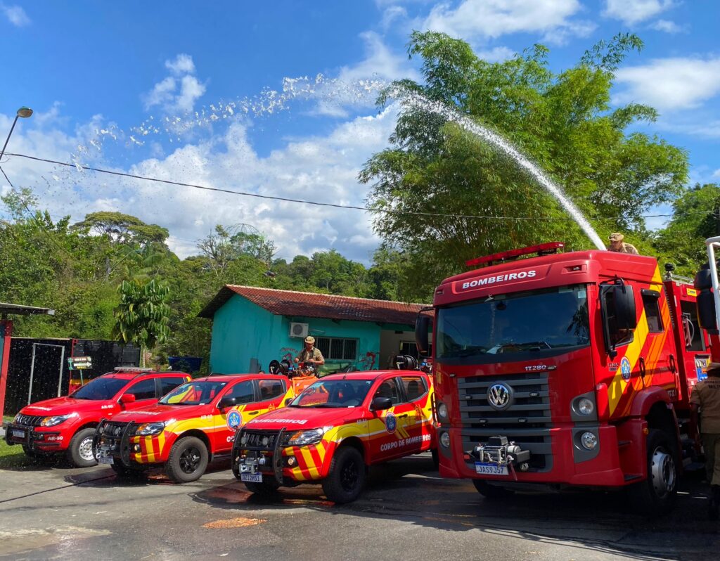 Bombeiros do Amazonas partem em combate a incêndios florestais no Sul do Estado -Foto: Cbam