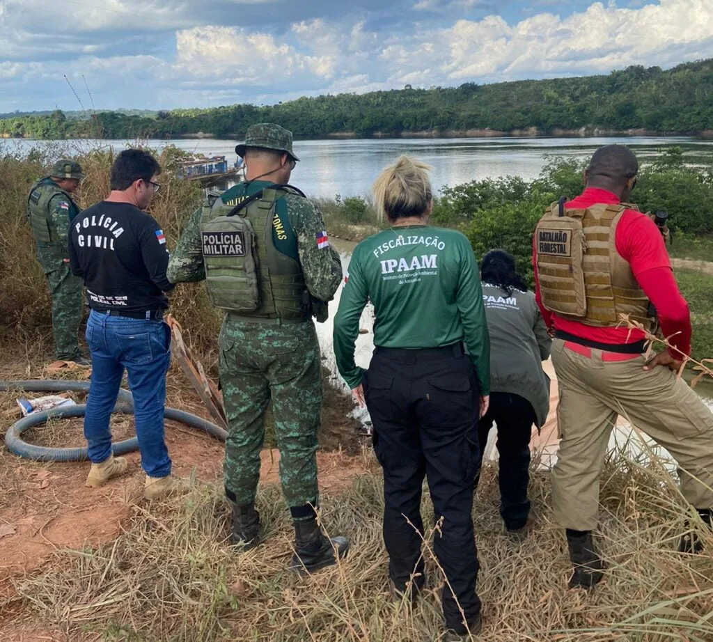 Equipe do Ipaam atuou de forma emergencial para conter danos ao meio ambiente - Foto: Divulgação