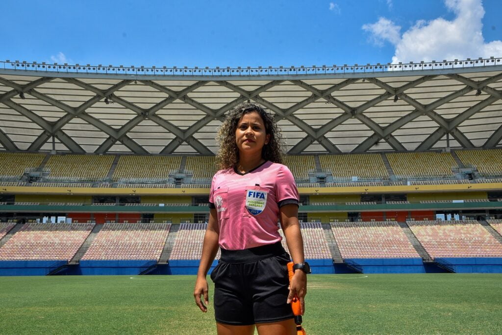 SEDEL Arbitra amazonense Anne Kesy FOTO Mauro Neto