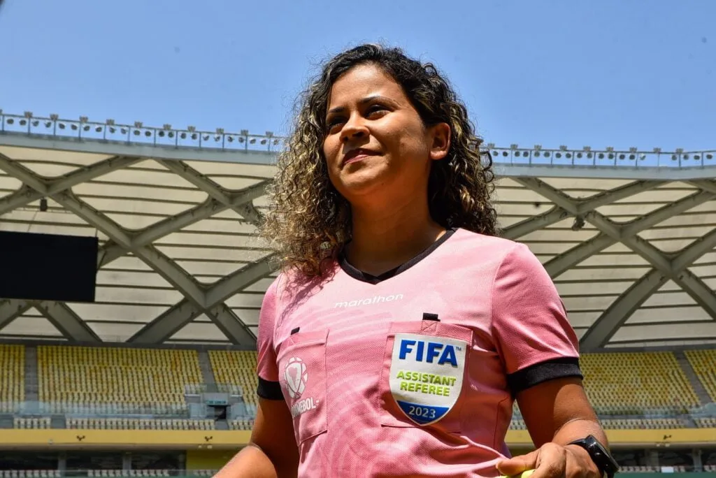 SEDEL Arbitra amazonense Anne Kesy FOTO Mauro Neto
