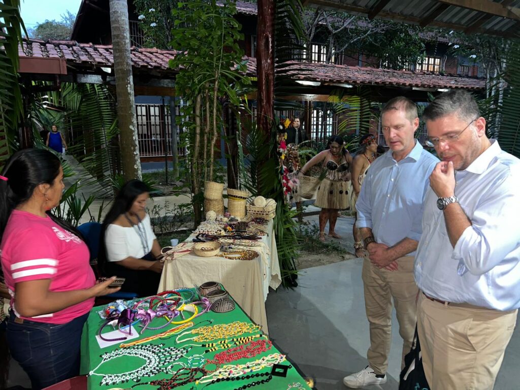 Embaixador da Nova Zelândia visita o Museu da Amazônia - Foto: Lucas Silva