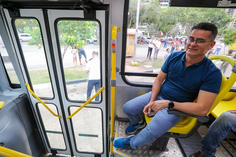 Prefeito de Manaus anuncia a chega de novos ônibus para o transporte coletivo da capital - Foto: Divulgação