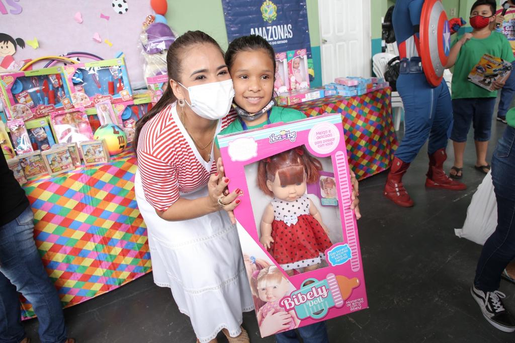 Campanha para doação de brinquedos no Amazonas - Foto: Breno Brandão