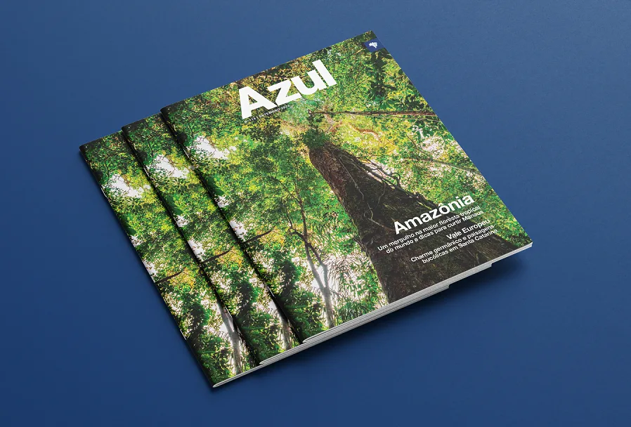 Revista Azul divulga o estado do Amazonas