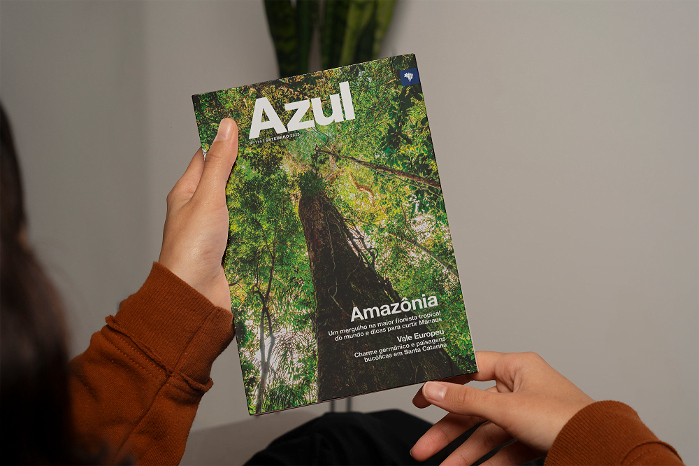 Revista Azul divulga o estado do Amazonas