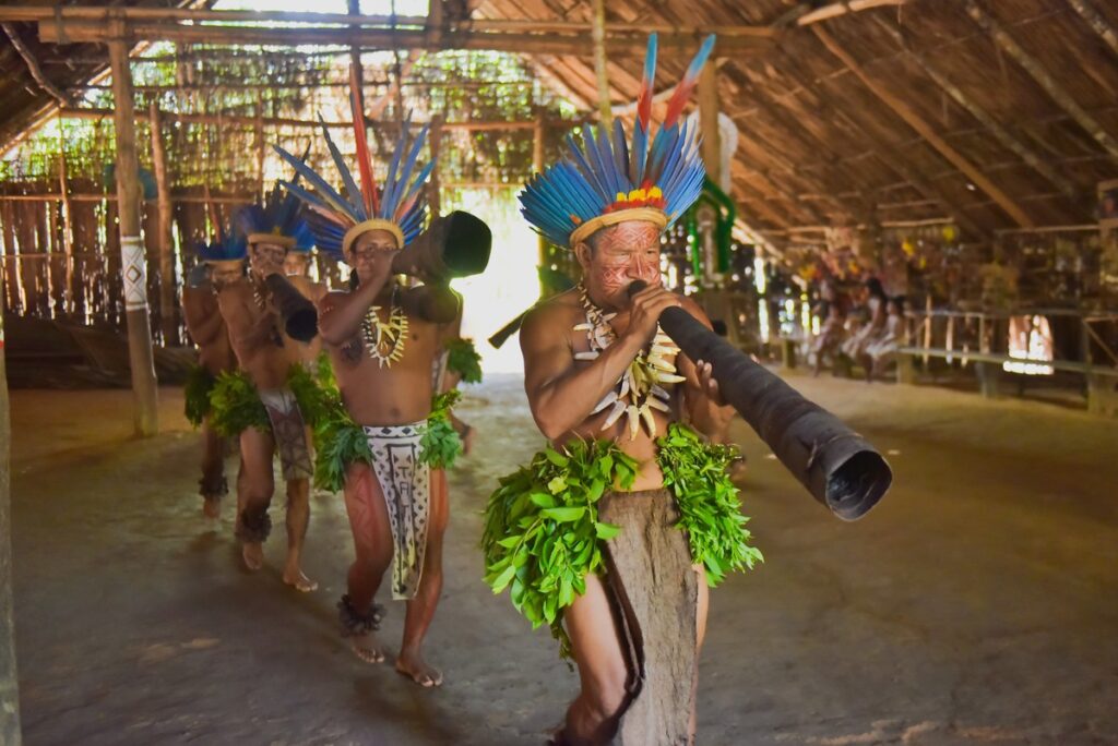 Visita a tribo indígena  - foto: divulgação