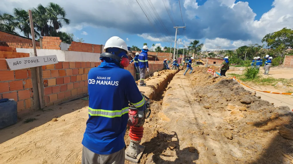 Comunidade Parque dos Buritis recebe investimento da empresa Águas de Manaus 