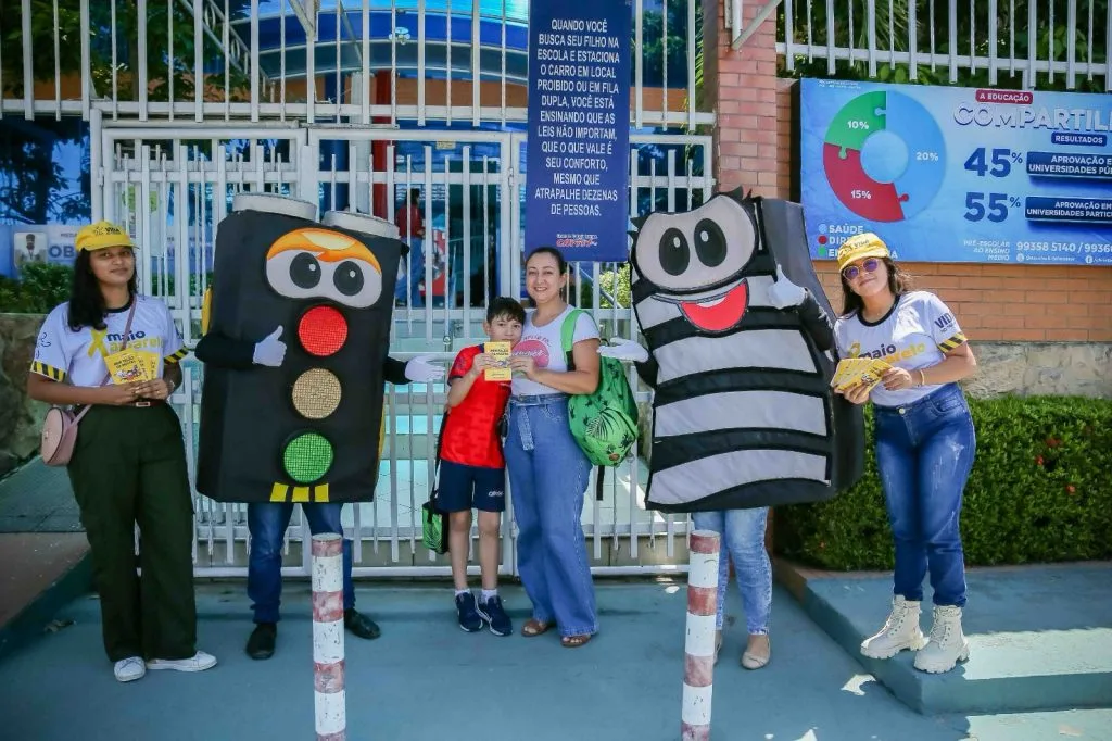 Projeto Detran nas Escolas leva informações sobre trânsito às escolas do Amazonas ( Foto: DIvulgação)