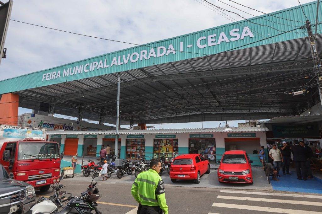 Feira Alvorada é entregue revitalizada em Manaus (Foto: Divulgação)