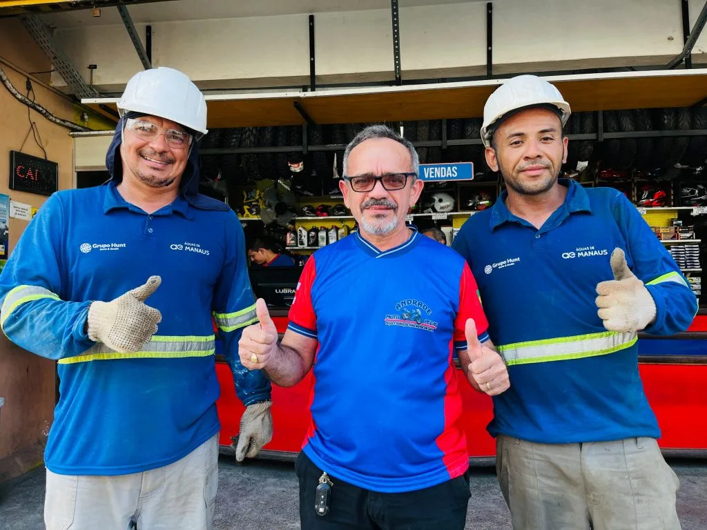 Obras levam rede de esgoto ao Novo Aleixo (Foto: Divulgação)