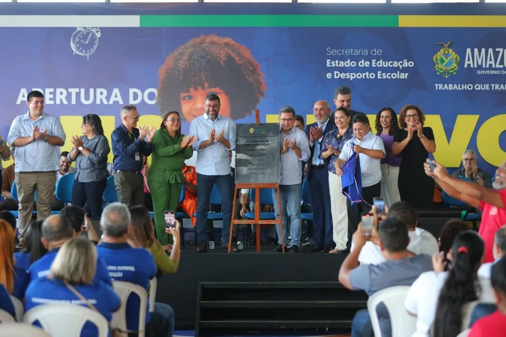 Governador do Amazonas Wilson Lima abre ano letivo de 2024 no Estado