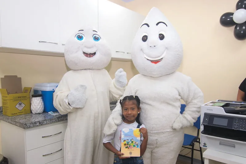 Começa vacinação para dengue em crianças de Manaus (Foto: Ruan Souza / Semcom)