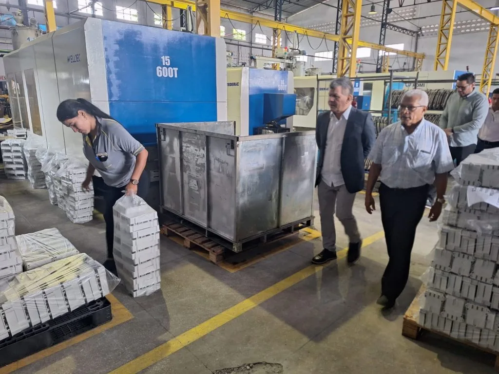 Bosco Saraiva Visita Tec_Plast no PIM - Foto: Divulgação/Suframa