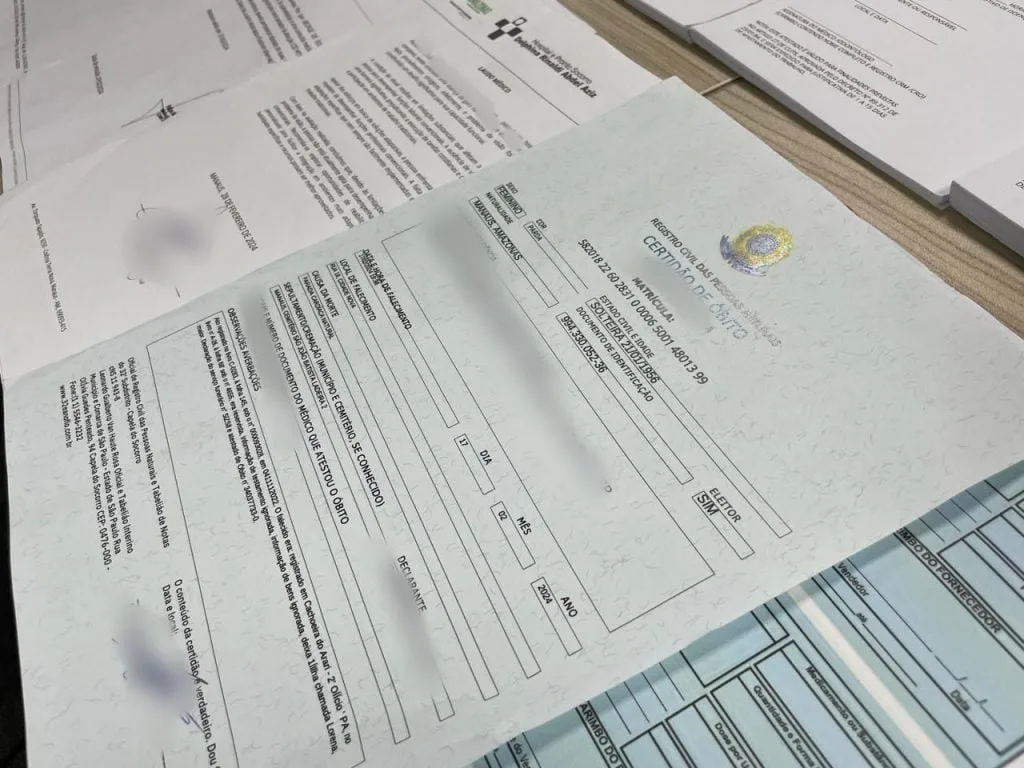 Material apreendido durante a Operação Calvário em Manaus (Foto: Erlon Rodrigues)