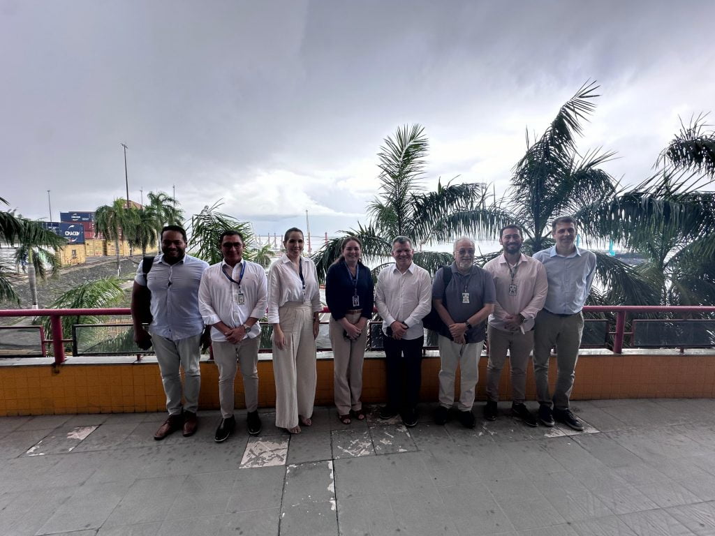 Equipe da Suframa visita Porto Chibatão em Manaus (Foto: Divulgação/Suframa)