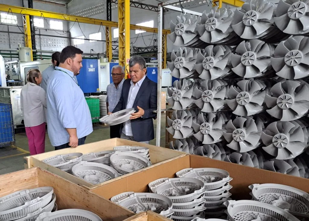 Bosco Saraiva Visita Tec_Plast no PIM - Foto: Divulgação/Suframa