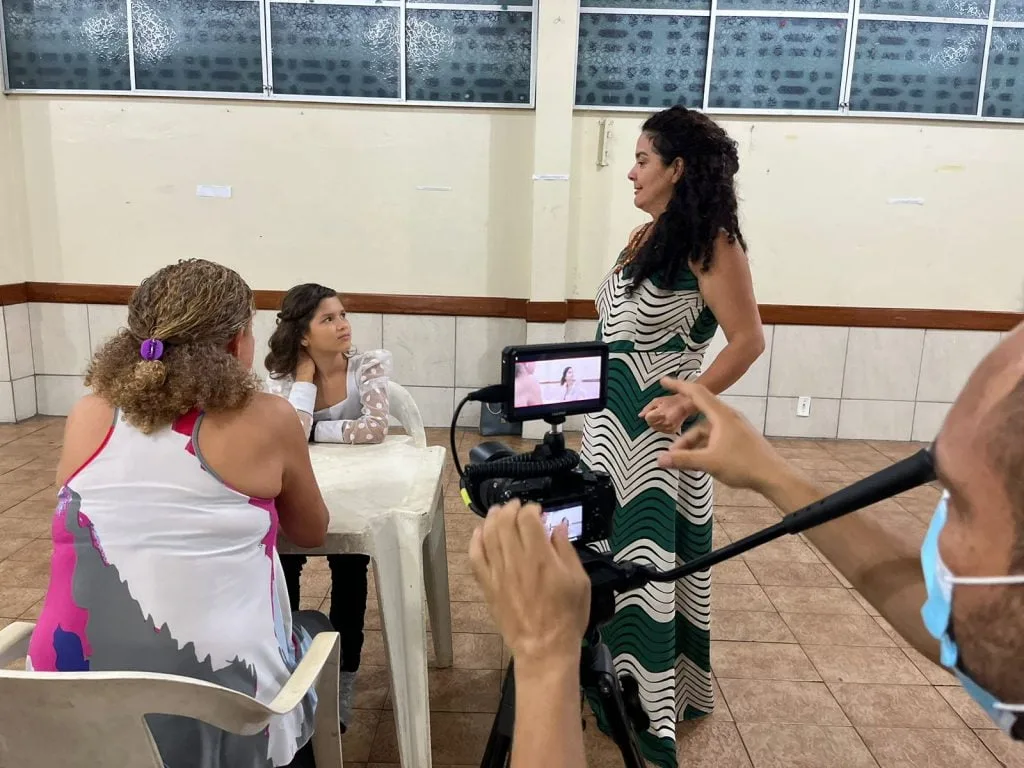 Seleção de atores para filme na Amazônia (Foto: Divulgação)