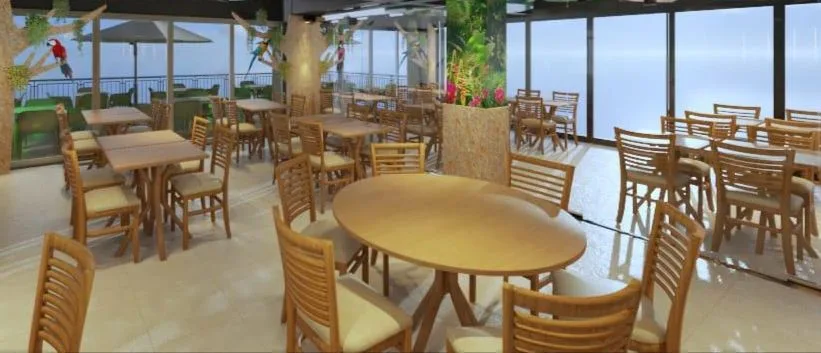 Restaurante Mirante da Vinhero Rio & Mar no Centro de Manaus (Foto: Divulgação)