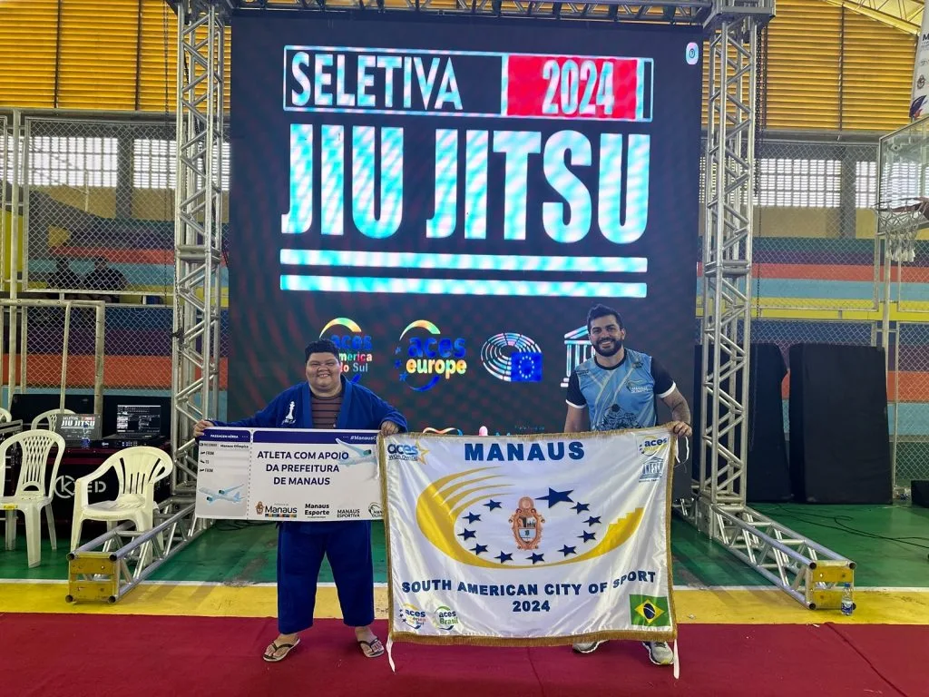 Fundação Manaus Esporte (FME), realizou, neste sábado, 23/3, o primeiro dia de seletiva classificatória para a disputa do Campeonato Brasileiro de Jiu-Jítsu 2024