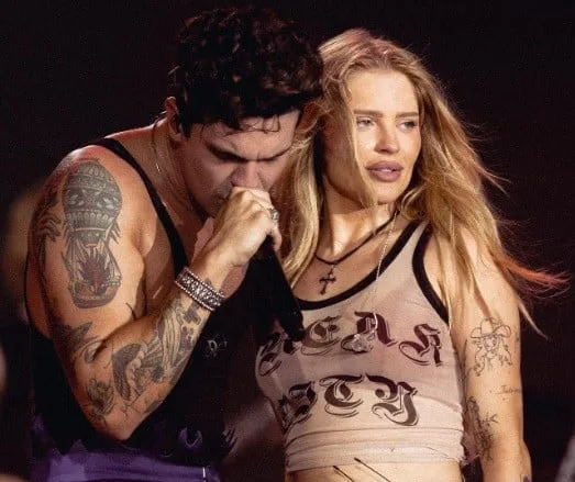 Luan Santana e Luíza Sonza no Luan City Festival em Manaus (Foto: Reprodução Instagran)