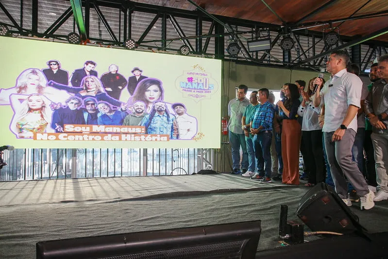 Lançamento do #Sou Manaus Passo a Paço 2024 (Foto: Divulgação)