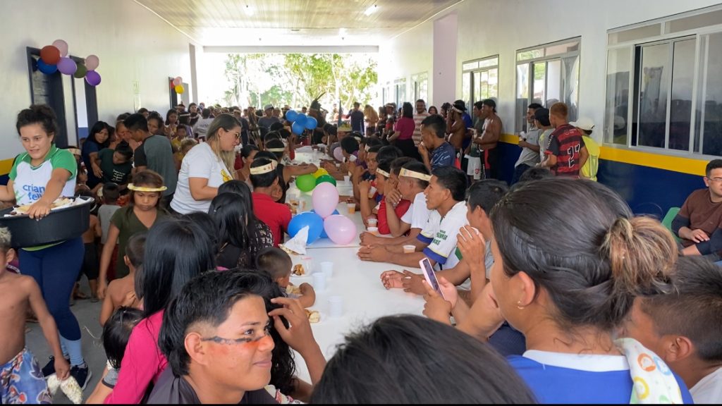 O Vale do Javari ganhou no último sábado (18) a primeira escola em alvenaria da Terra Indígena