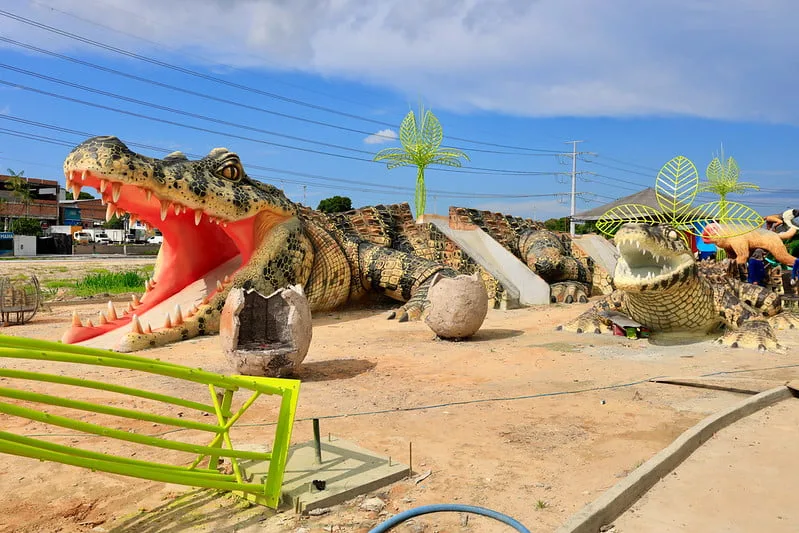 Parque Gigantes da Floresta em Manaus (Foto: Carlos Oliveira/Seminf)