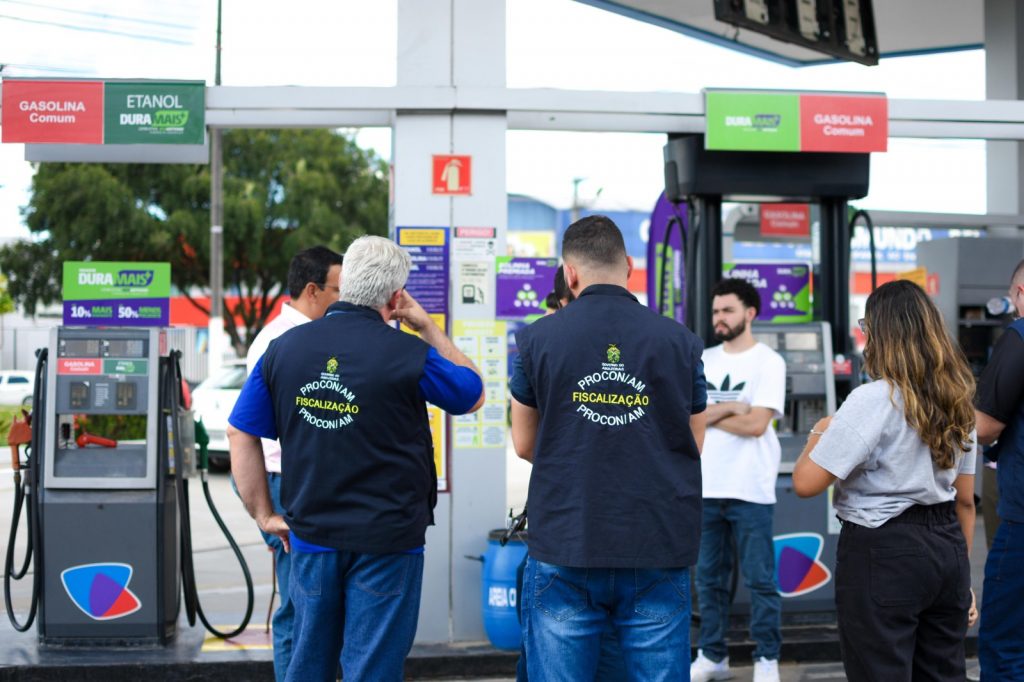 Posto de gasolina na Zona Norte de Manaus é suspeito de vender gasolina adulterada (Foto: Divulgação)