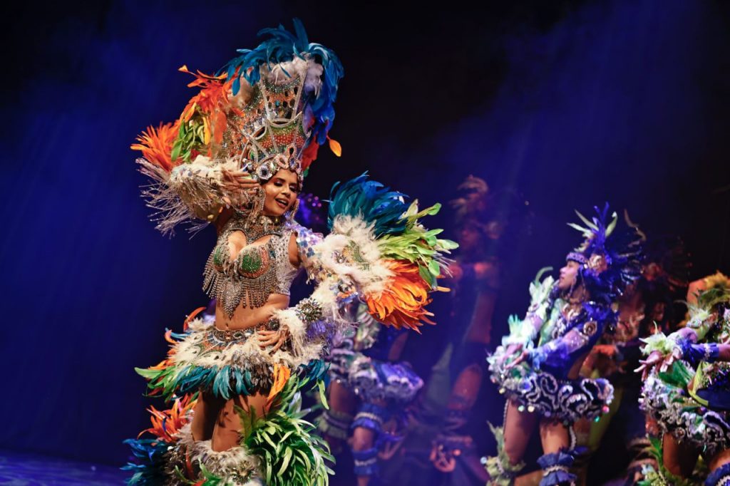 Lançamento do Festival de Cirandas de Manacapuru no Teatro Amazonas (Foto: David Martins)