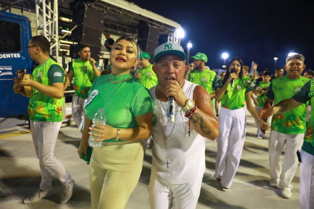 Ensaio das Escolas de Samba de Manaus (Foto: Divulgação)