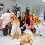 A visita dos cães ao hospital de Manaus faz parte da Terapia Assistida por Animais (TAA)