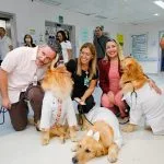 A visita dos cães ao hospital de Manaus faz parte da Terapia Assistida por Animais (TAA)