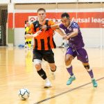 Celino Alves comemora título no futsal de Malta com o time Luxol St. Andrew