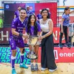 Celino Alves comemora título no futsal de Malta com o time Luxol St. Andrew