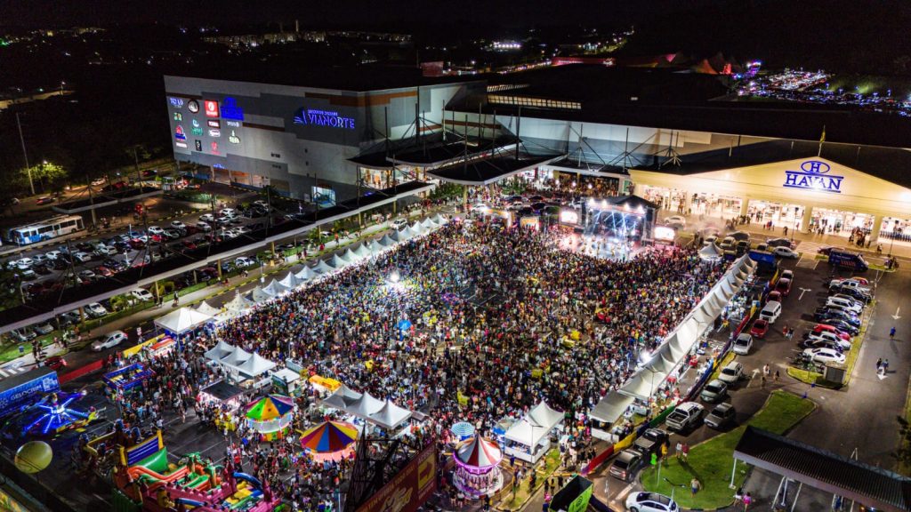 Show musical e quadrilhas no Arraial da Alegria do Shopping Manaus ViaNorte