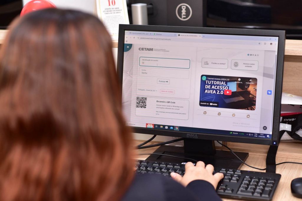 Banner do Cetam divulgando cursos EaD gratuitos com inscrições prorrogadas