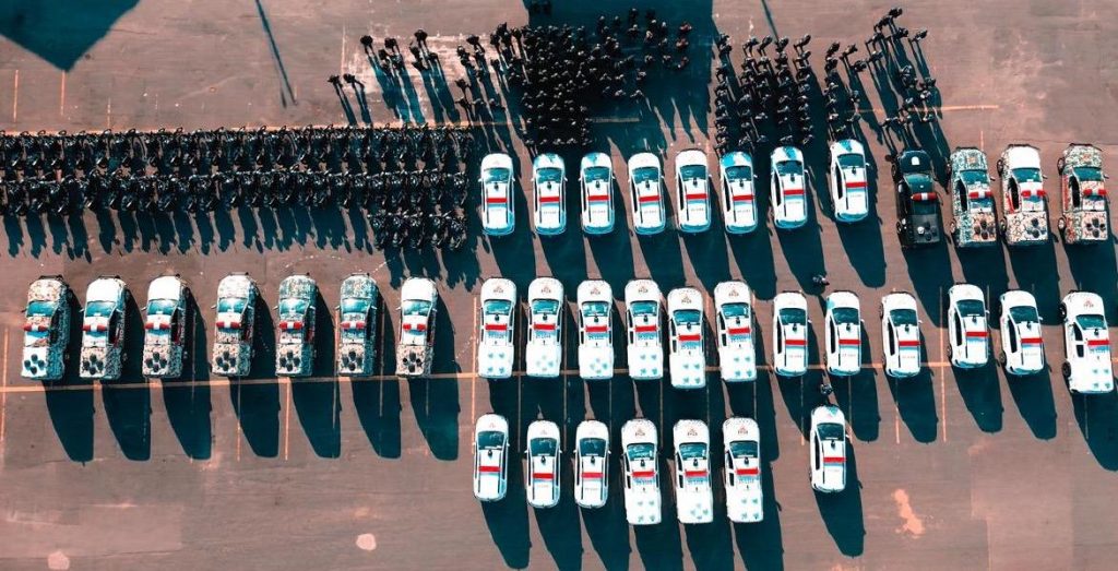 Polícia Militar do Amazonas recebe novas viaturas e motos para reforço da segurança em Manaus