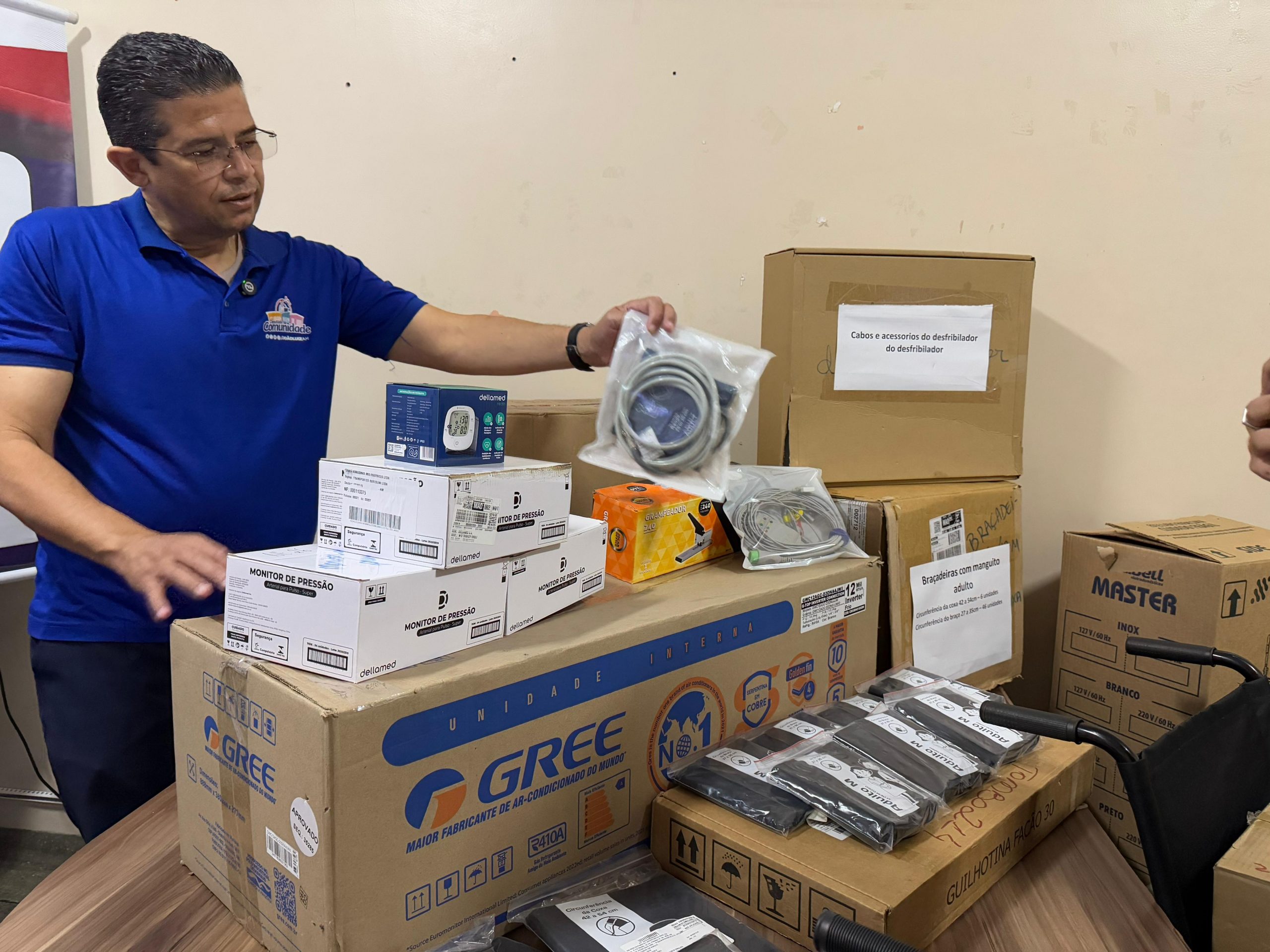 Emendas de João Luiz fortalecem saúde em Manaus