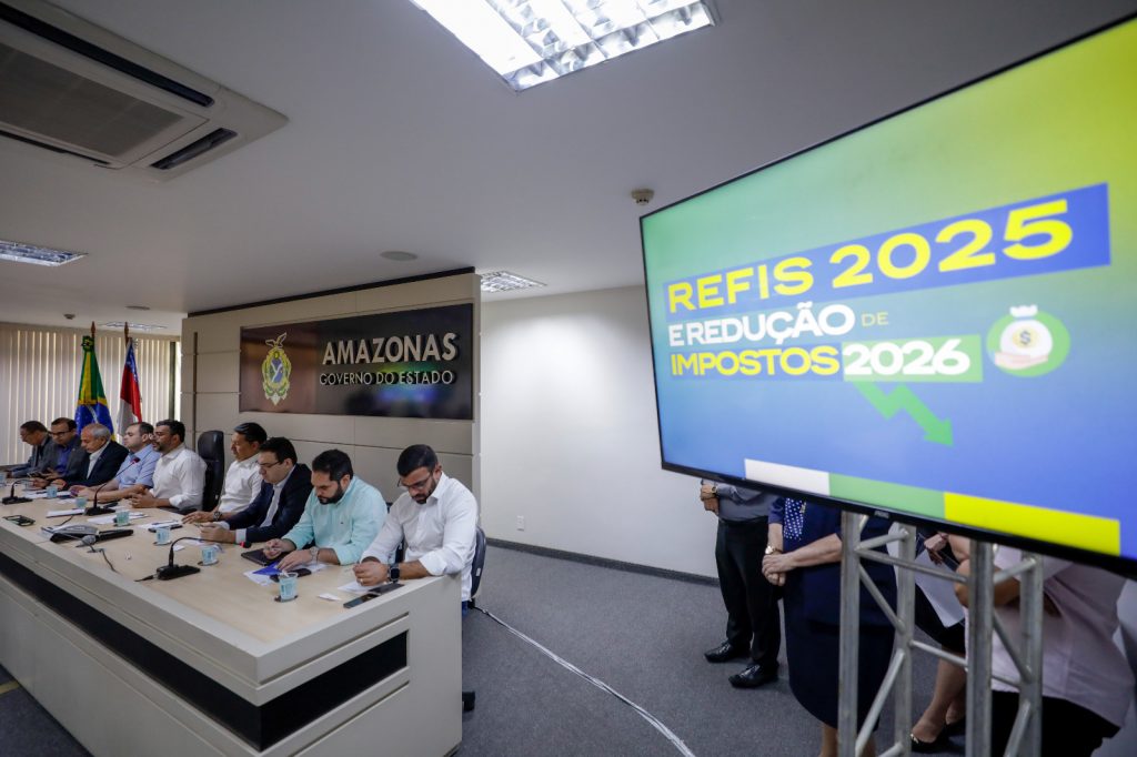 Governador Wilson Lima anuncia pacote fiscal com redução de impostos e lançamento do Refis 2025 no Amazonas