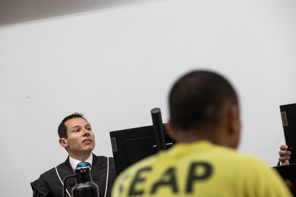 Fórum de Justiça Ministro Henoch Reis, local do julgamento do homicídio em Manaus