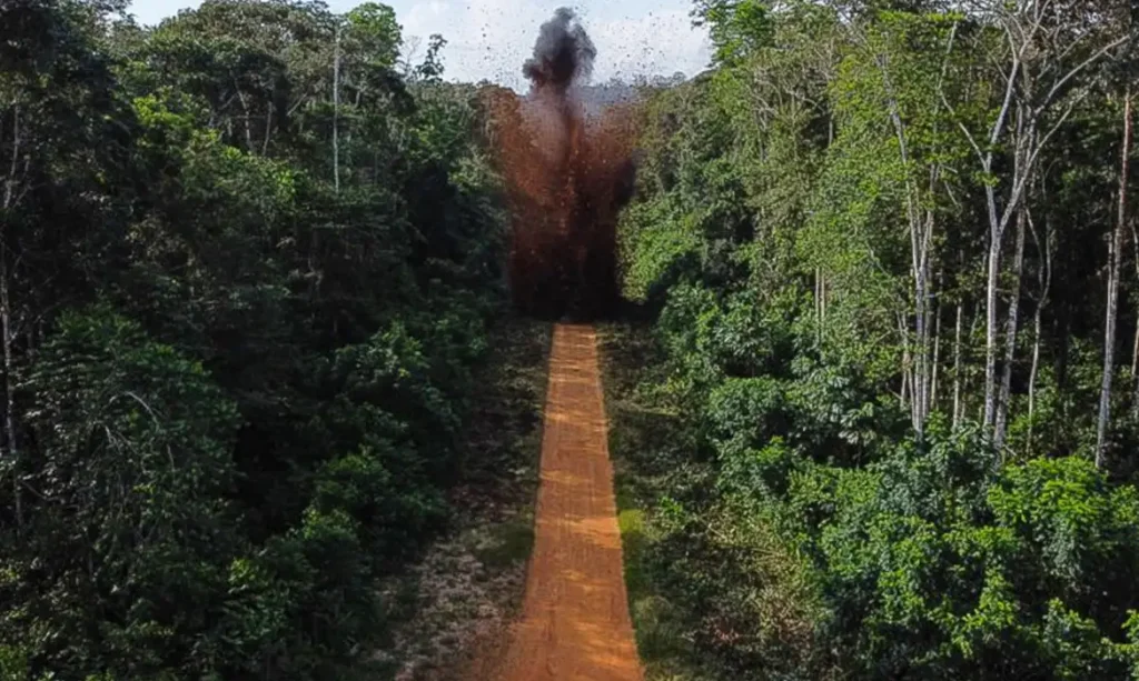 pistas clandestinas na Amazônia
