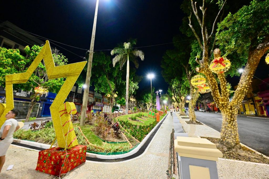 Decoração de Natal 2025 em Manaus