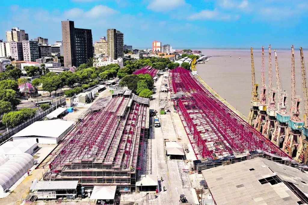 Obras da Cop 30 em Belém, Pará