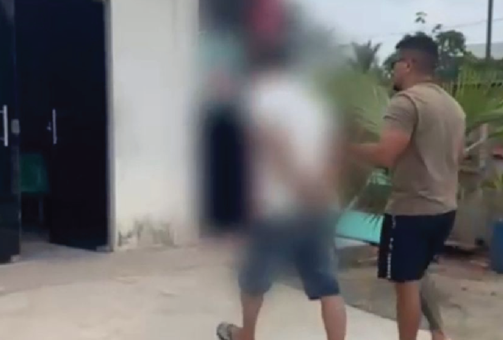 Prisão do agressor de companheira em Japurá