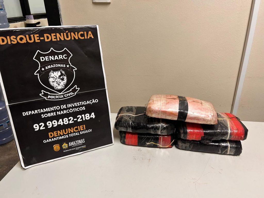 PC-AM apreende R$ 427,5 mil em cocaína; homem é preso no Cidade Nova Cocaína apreendida na Cidade Nova, em Manaus