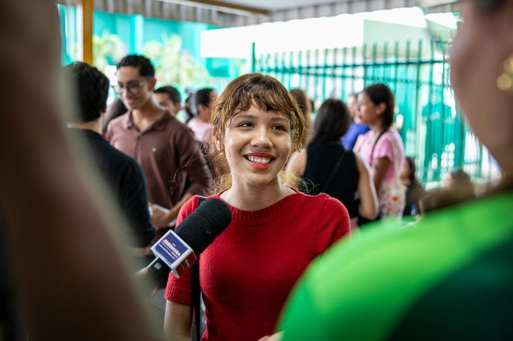 Thaís Gabrielly-Estudante do ensino médio-Foto-Gustavo Rodrigues-UEA
