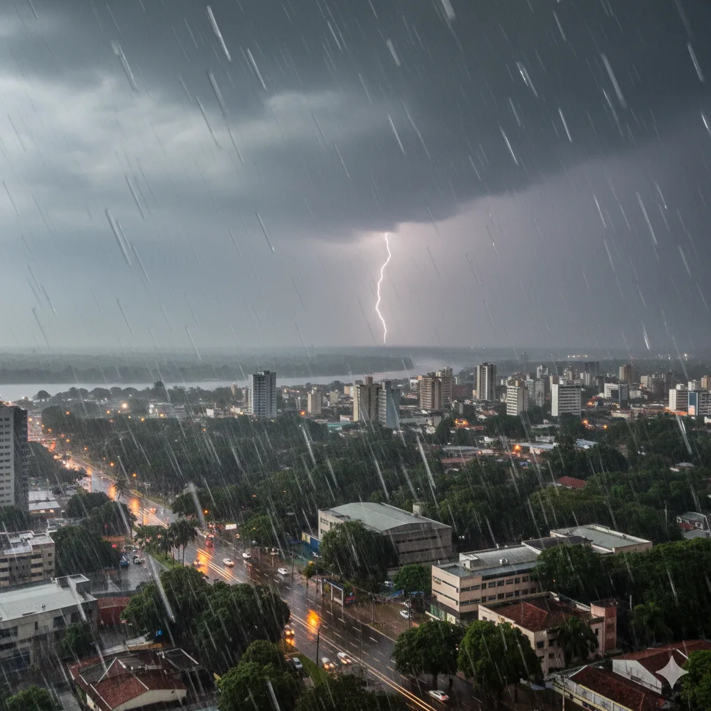 chuva em Manaus