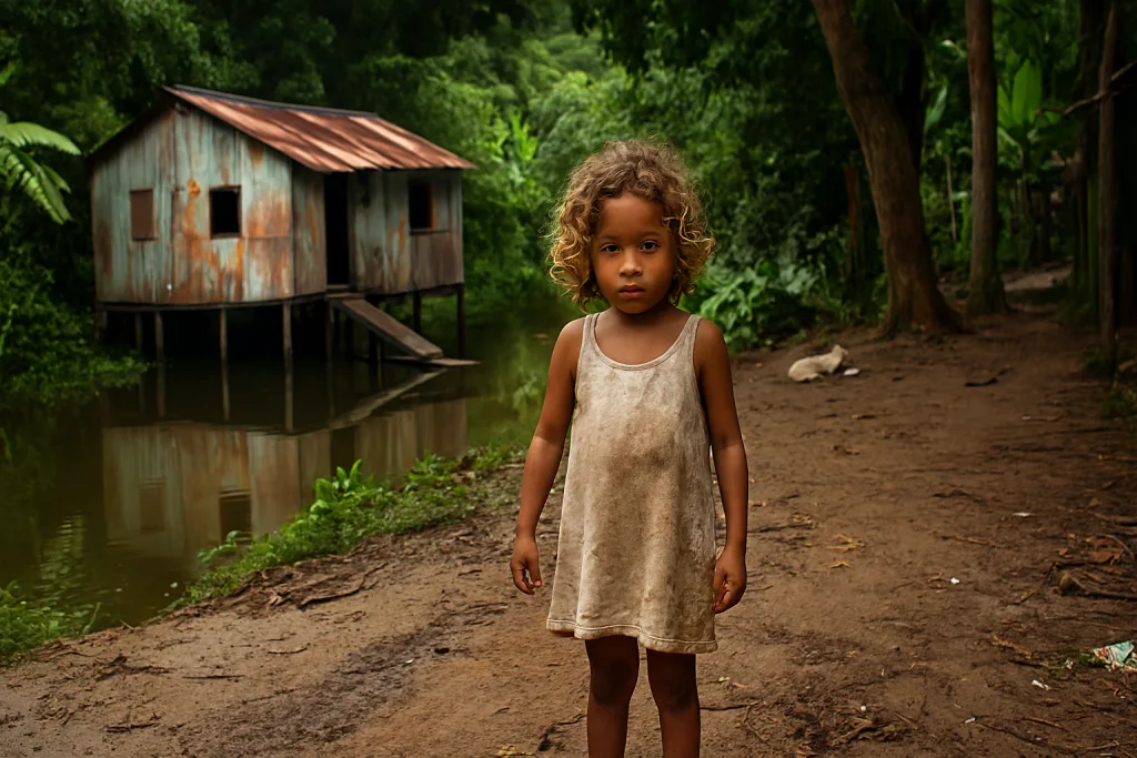 Pobreza da população interiorana na Amazônia