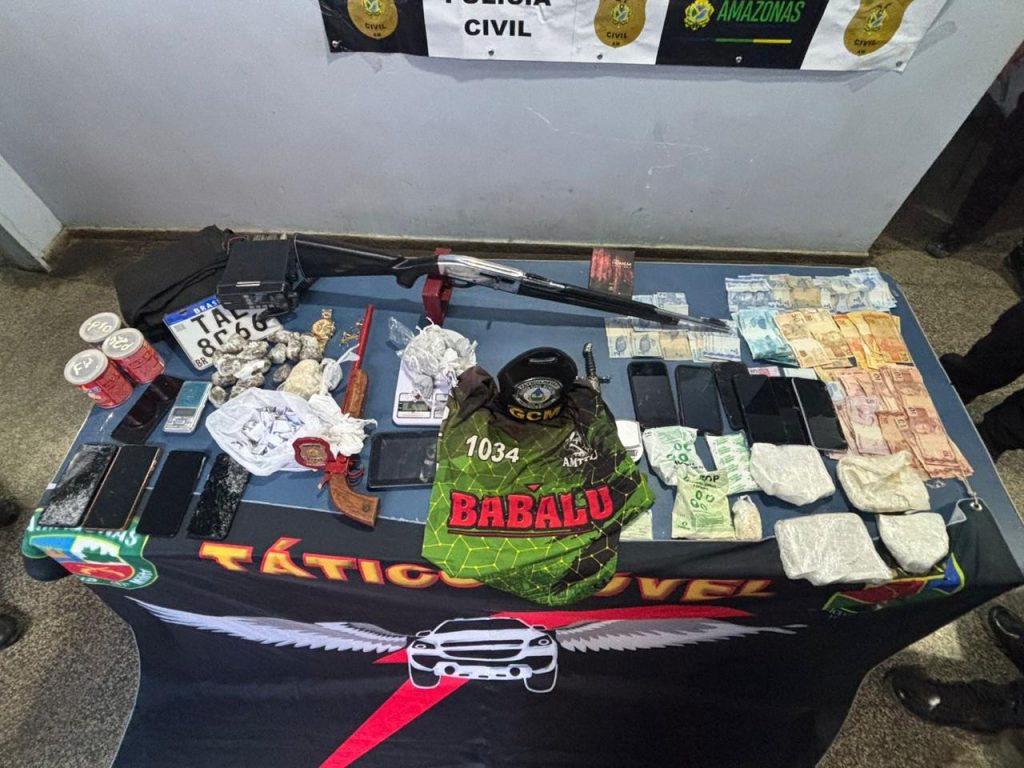 Polícia Civil do Amazonas cumpre mandados e prende suspeitos em operação contra “Tribunal do Crime” em Tefé